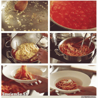 GIF: Špagety