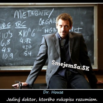 Dr. House a jeho rukopis